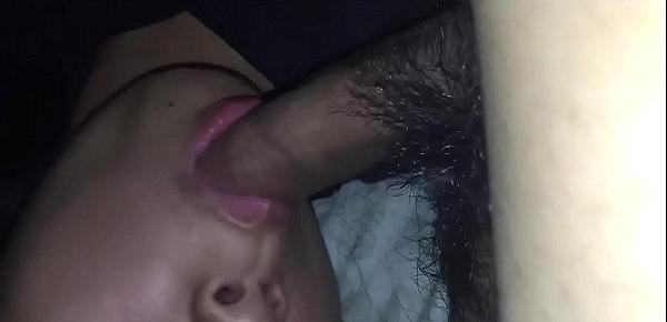  High Girlfriend Sucking Dick